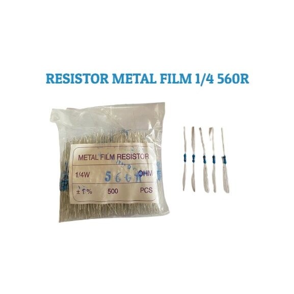 RESISTOR 1/4watt 560R OHM (10)