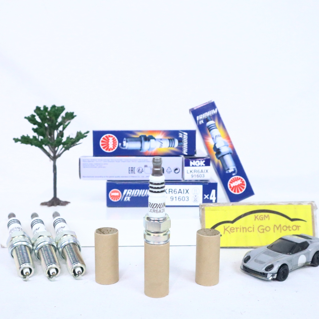 BUSI MOBIL NGK IRIDIUM LKR6AIX SPARK PLUG AYLA 1.0 AGYA 1.0 SIGRA 1.0