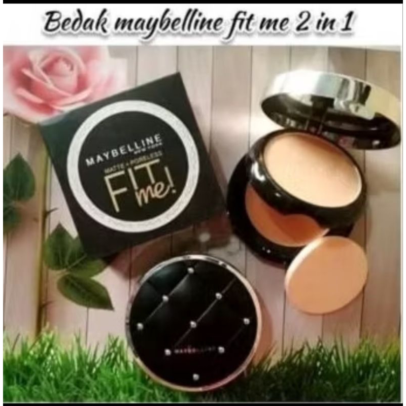 Terlaris.... Bedak 2in 1 MAYBELLINE FIT Me