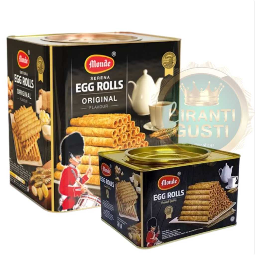 

Monde Serena egg rolls kemasan kaleng 600 gr dan 300 gr