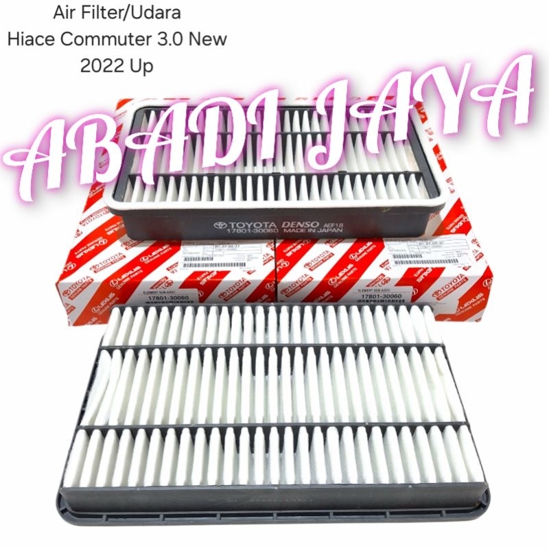 AIR FILTER FILTER UDARA HIACE COMMUTER 1KD 3000CC 17801-30060 ORIGINAL