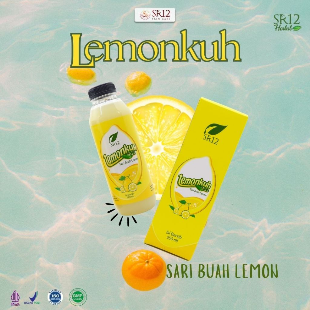 

LEMONKUH MINUMAN LEMON SEGAR 100% SARI BUAH LEMON || HALAL 100% BPOM || SR12 PURE LEMONADE