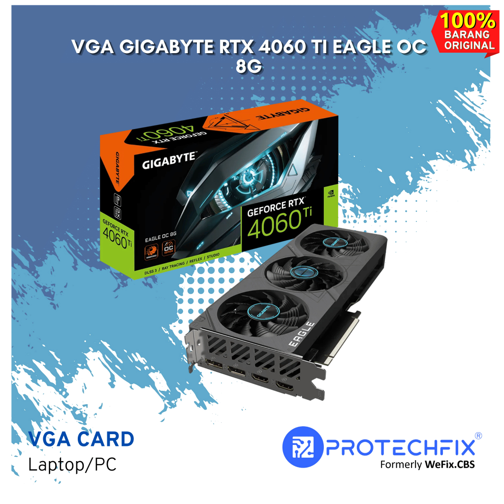 VGA GIGABYTE RTX 4060 Ti EAGLE OC 8G