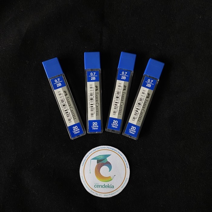 

Isi Pensil Mekanik FABER CASTELL 0.7 2B Mechanical Pencil Lead