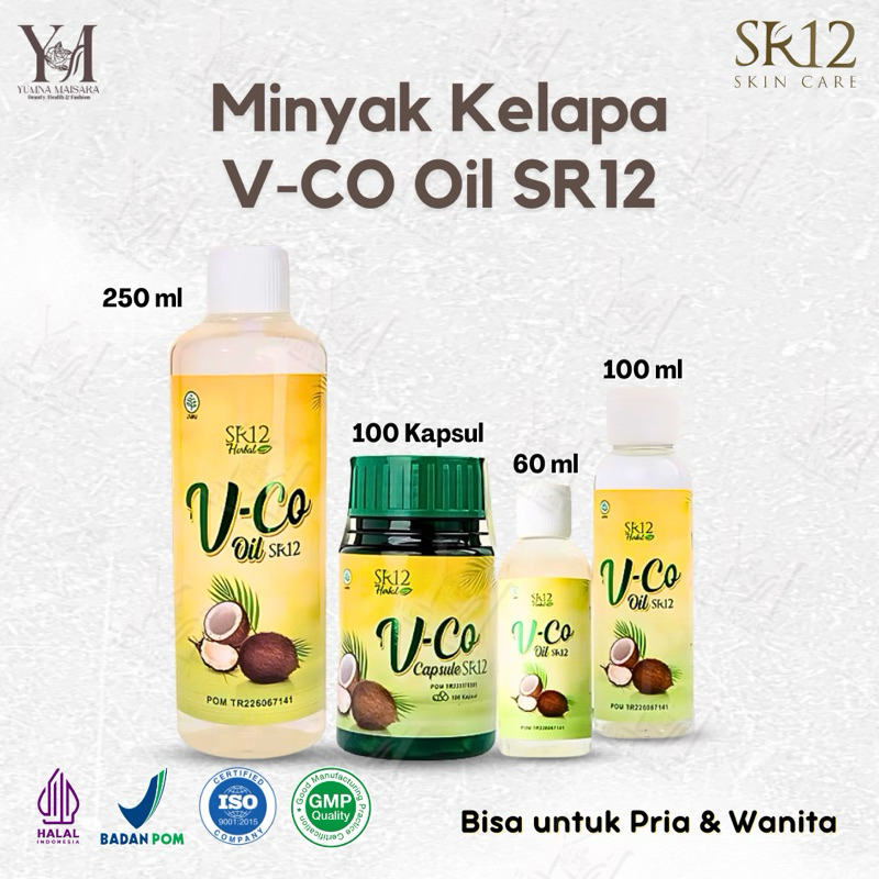 

Minyak Kelapa Murni| VCO Oil SR12 Dengan Extrak Virgin Coconut Oil Mengandung Bahan Herbal Tinggi Asam Laurat Untuk ASI Booster, Kecantikan, Imun Booster & Daya Tahan Tubuh BPOM