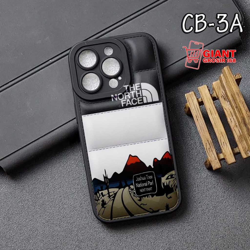Case Macaron Black Motif Bantal Gambar North Face CB03 Case iPhone XS Max