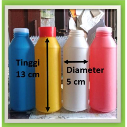 Botol Bedak 140 gr Botol Plastik HDPE