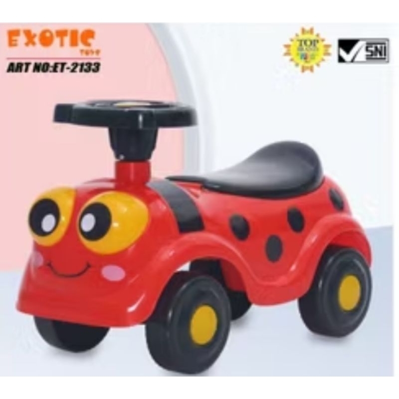 Dijamin ORI mainan anak ride on Exotic ET 2133/ ET2133/ ET2128 /ET 2128 / ET2129 / ET 2129