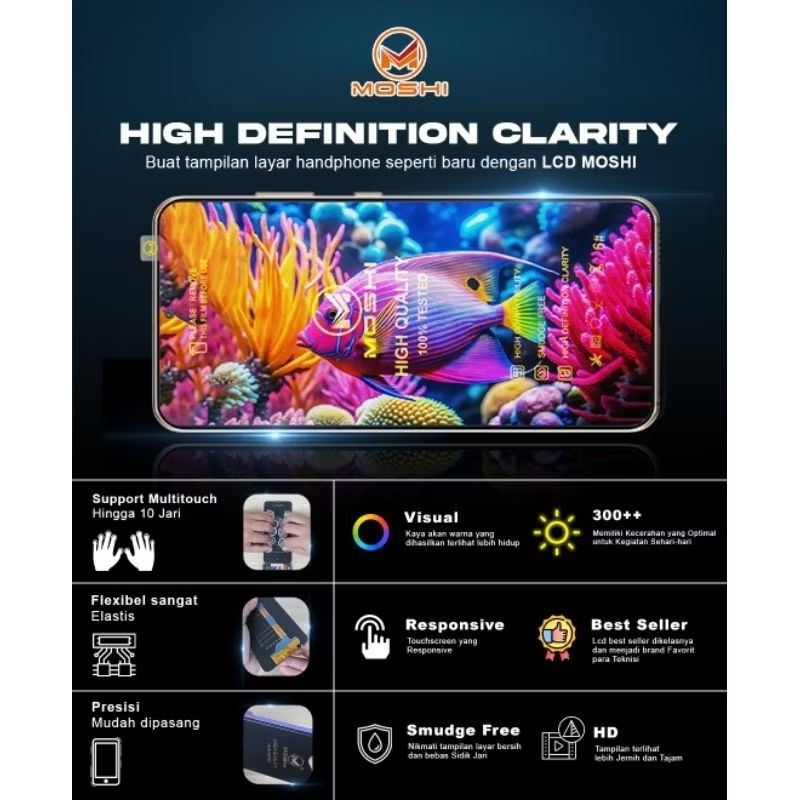 Lcd Touchscreen itel Vision 2 / itel S16 PRO