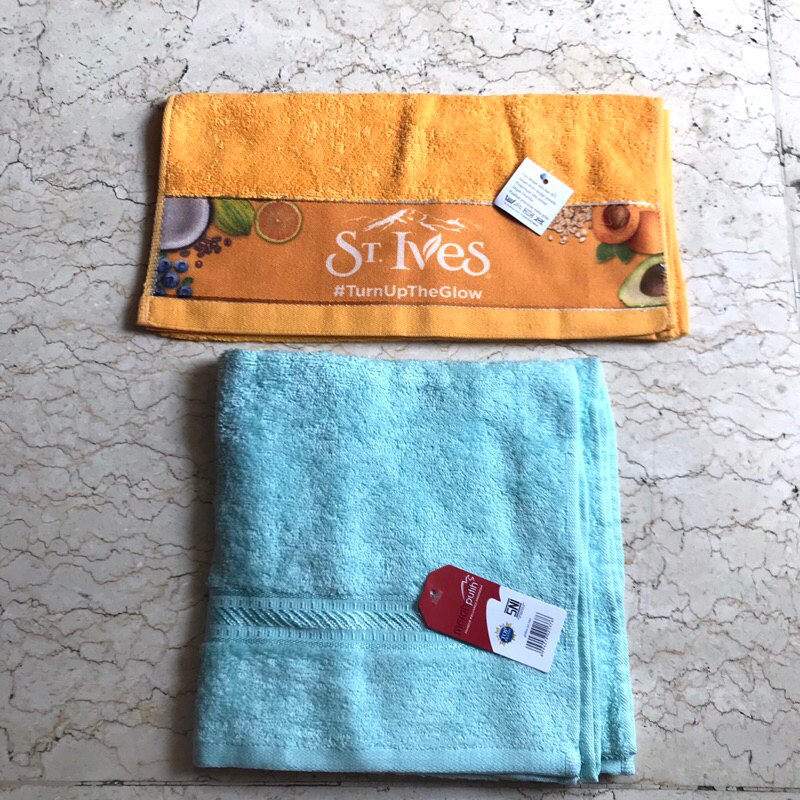 Handuk kecil wajah leher muka cotton katun waslap