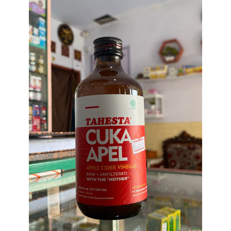 

Cuka Apel Tahesta Raw With The Mother 320 Ml