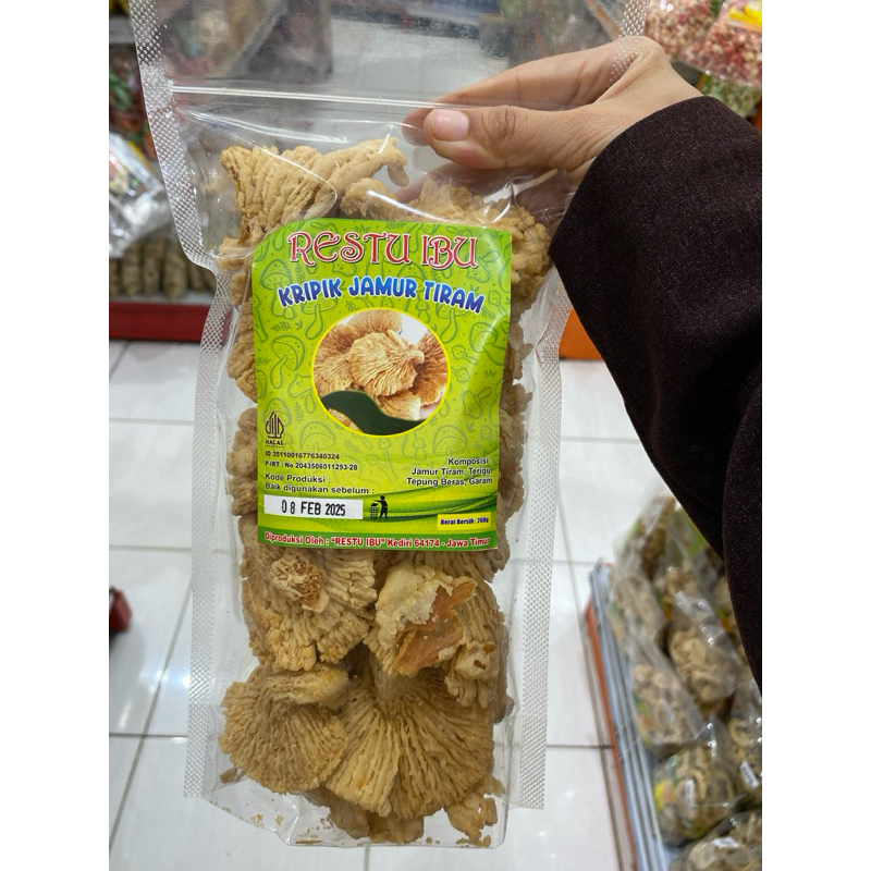 

Keripik Jamur Tiram Berat 200 Gram