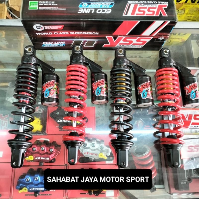 Shock Tabung YSS G7 330MM Vario 125 Vario 150 Scoopy Fi Beat Fi Vario 110 Fi Original Yss Thailand