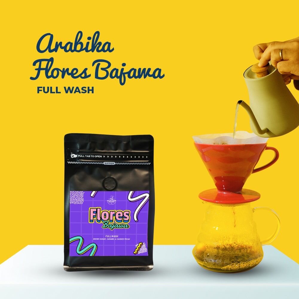 

Biji Kopi Speciality Arabika Flores Bajawa - Djaloe Coffee Roastery - 100 Gram 200Gram - Kopi Biji Utuh