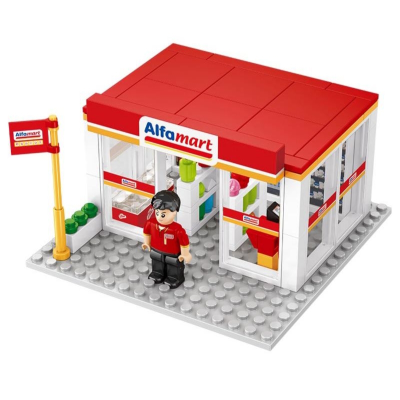 Mainan Brick toys alfamart
