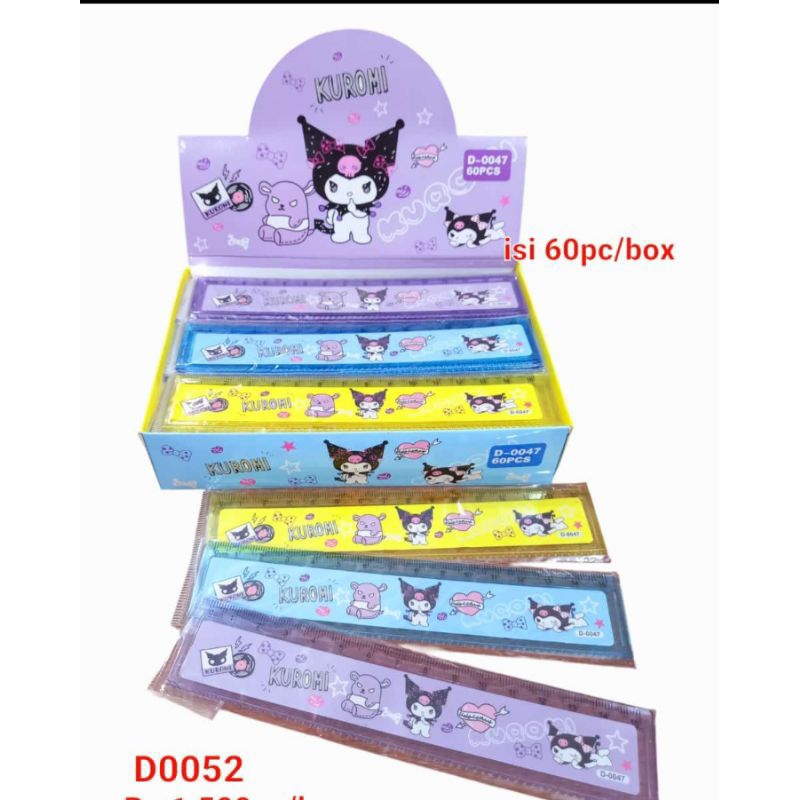 

penggaris karakter sanrio