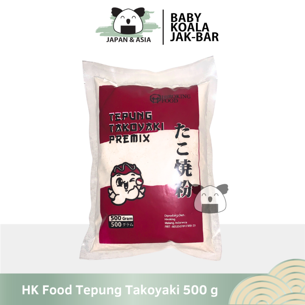 

HIROKING FOOD Tepung Takoyaki Premix 500 g.