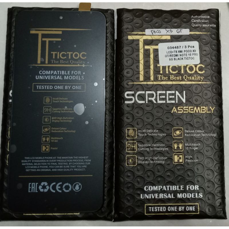 Lcd Poco X3 GT (Tictoc)