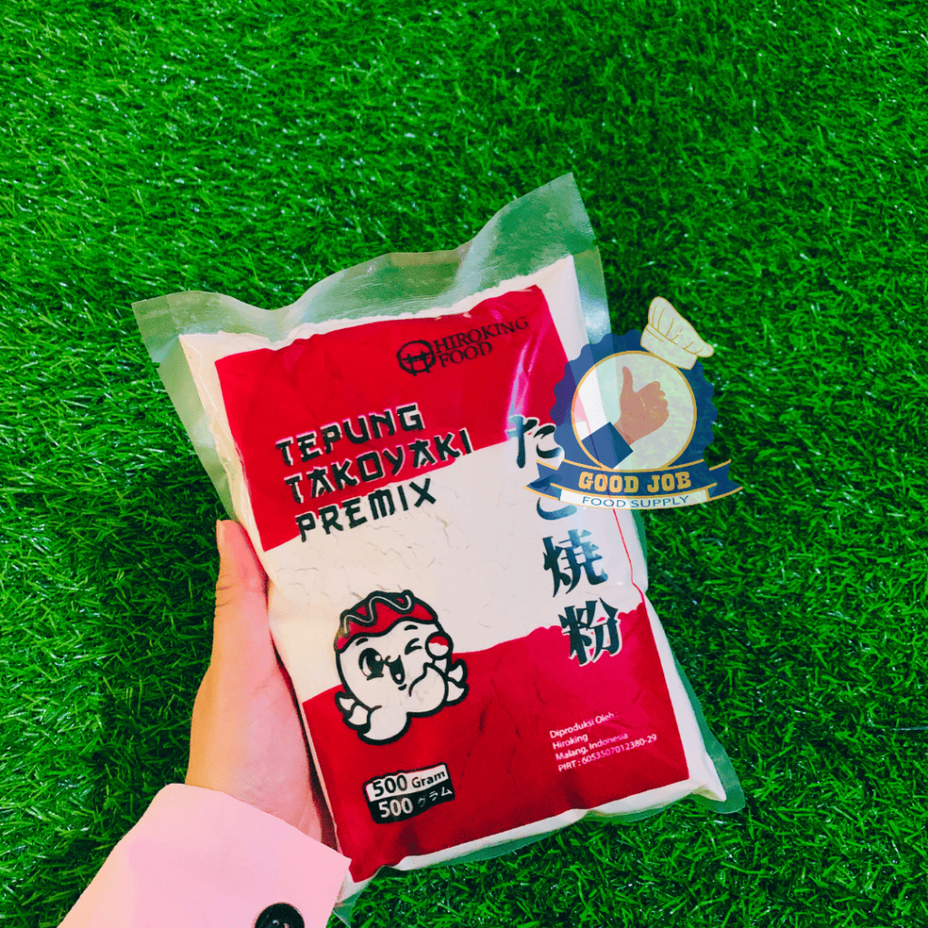 

HIROKING FOOD Tepung Takoyaki Premix 500 g--