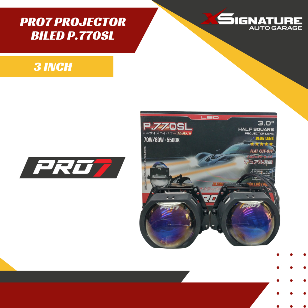 PRO7 PROJECTOR BILED P.770SL 3 INCH