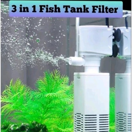 Pompa Filter Aquarium /3 in 1 Pompa Mini Aquarium Internal Filter /POMPA AQUARIUM MESIN INTERNAL FIL