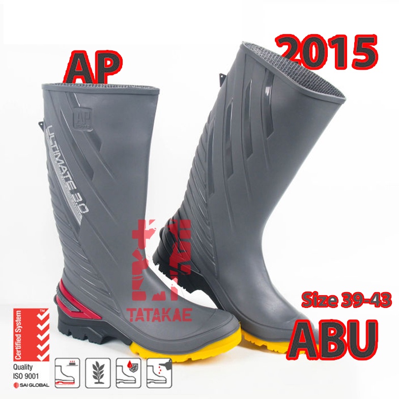 AP Boots ULTIMATE 215 Sepatu Perkebunan Sawah Sawit Kuat Tebal Lentur