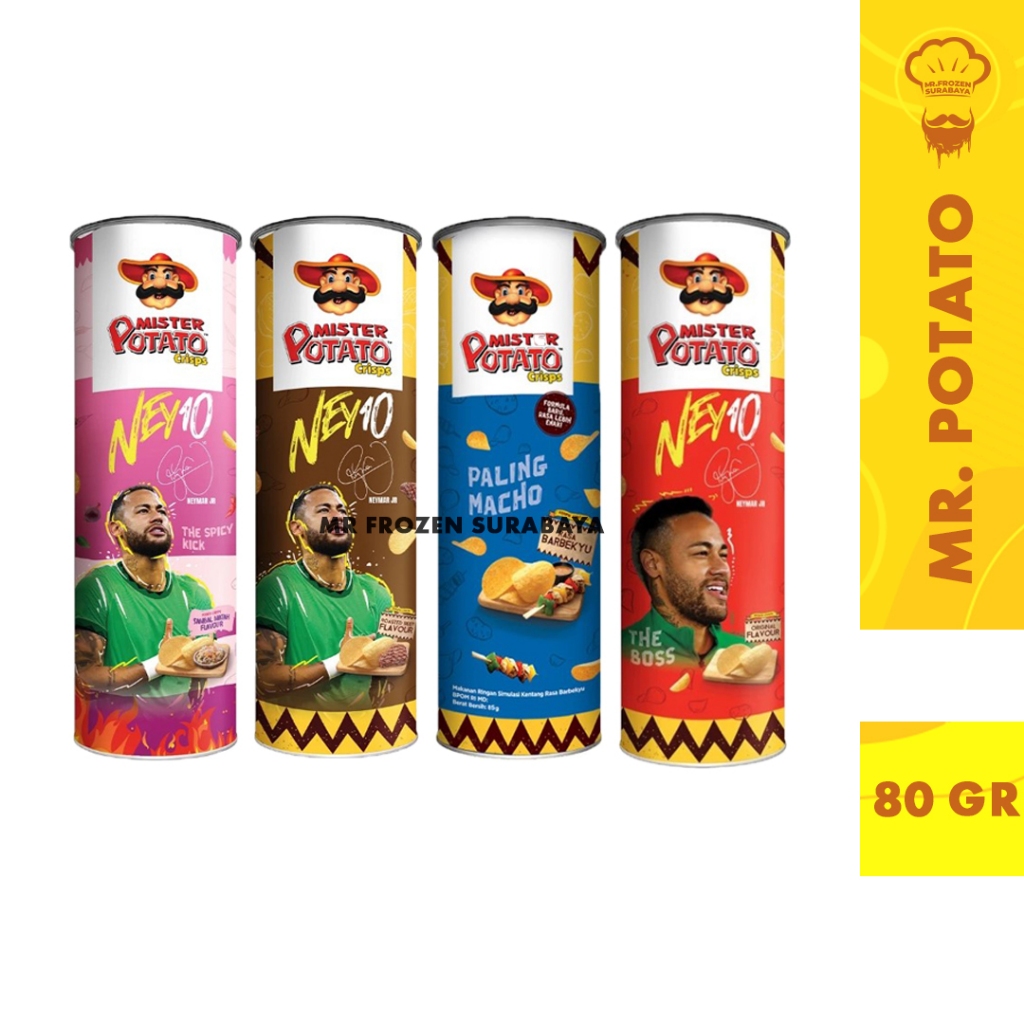 

All varian - Mister Potato Ghost Pepper Kripik Pedas Kripik Kentang Crispy