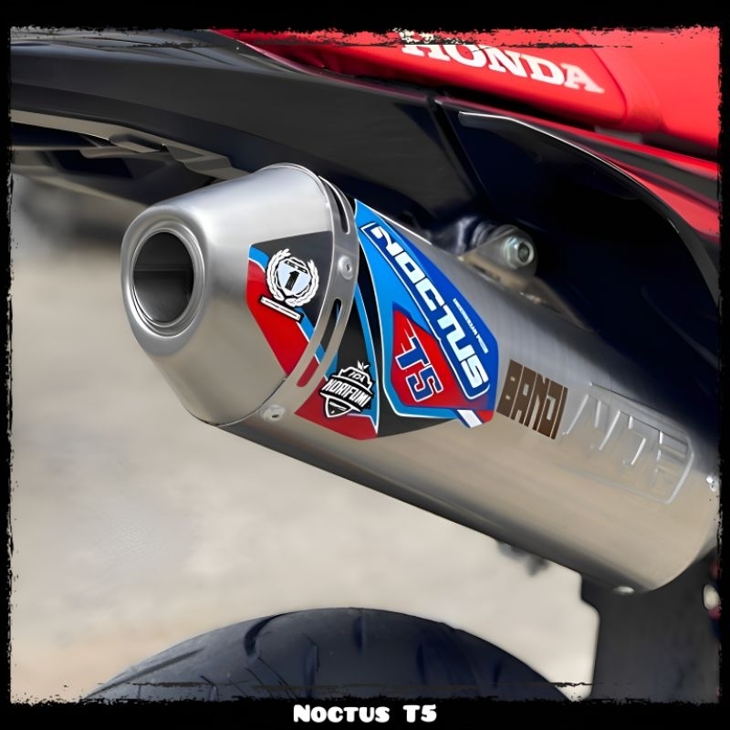 Knalpot Norifumi NOCTUS T5 Semi Bending KLX 140 KLX 150 CRF 150L WR 155 DTRACKER 150