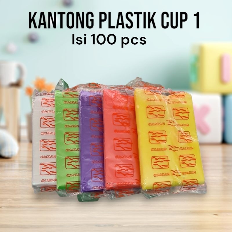 Kresek Cup 1 gelas dan 2 gelas