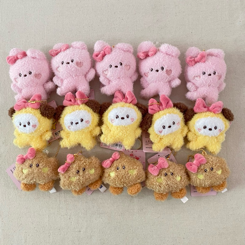 [READY] BT21 Keyring Lovely Ribbon | BT21 Keyring Pita