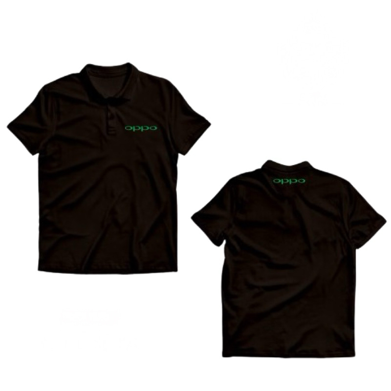 [COD] Kaos polo kerah OPPO - seragam Oppo