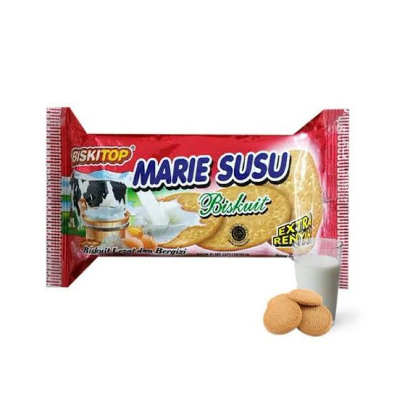 

BISKITOP MARIE SUSU @180G | BISKUIT MARIE SISU BISKITOP