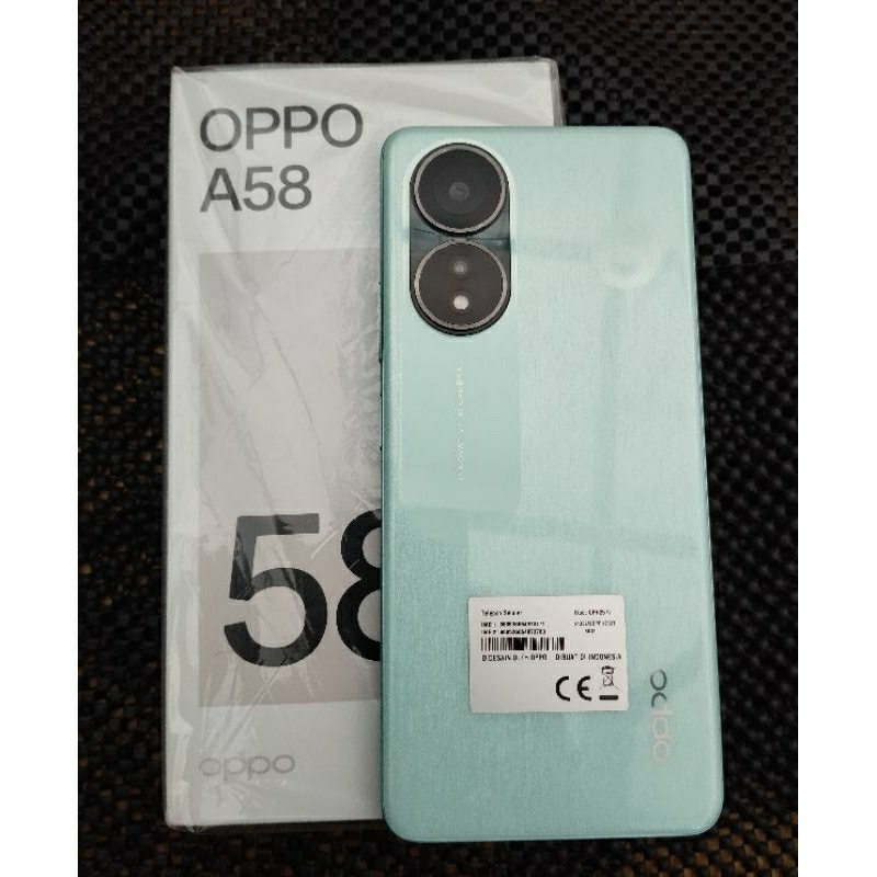 oppo a58 6/128 second resmi
