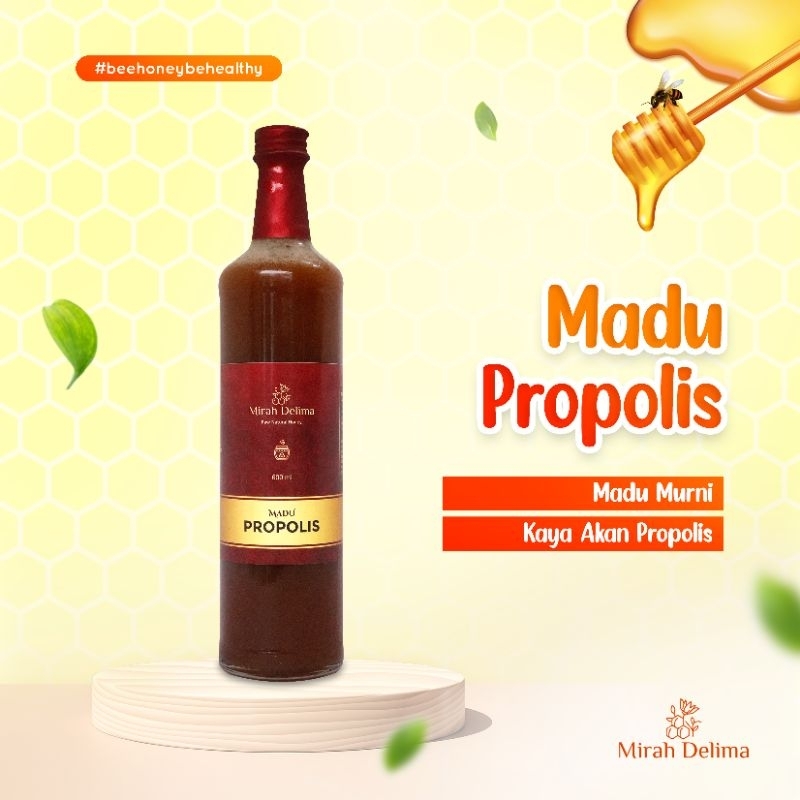 

Madu Propolis - 600 ml - Botol Kaca
