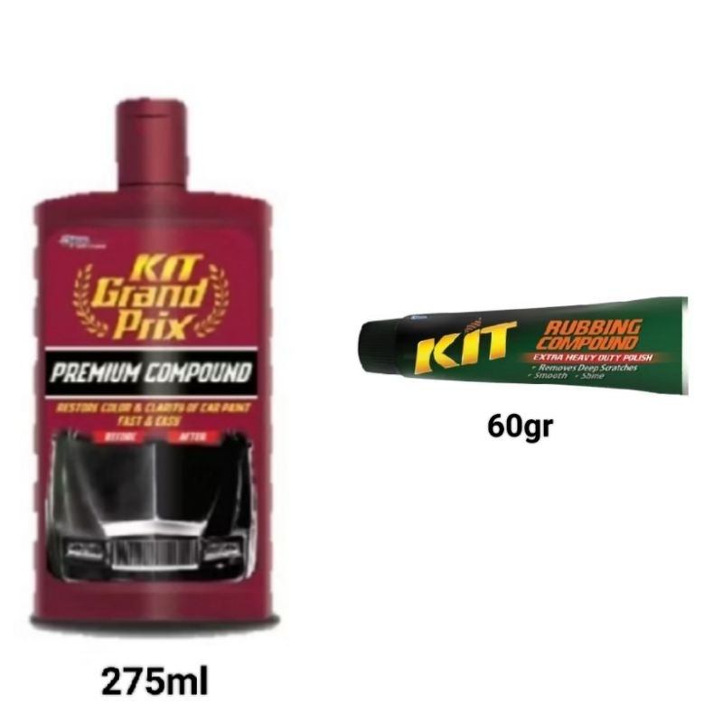 kit compound / pengkilap motor & mobil