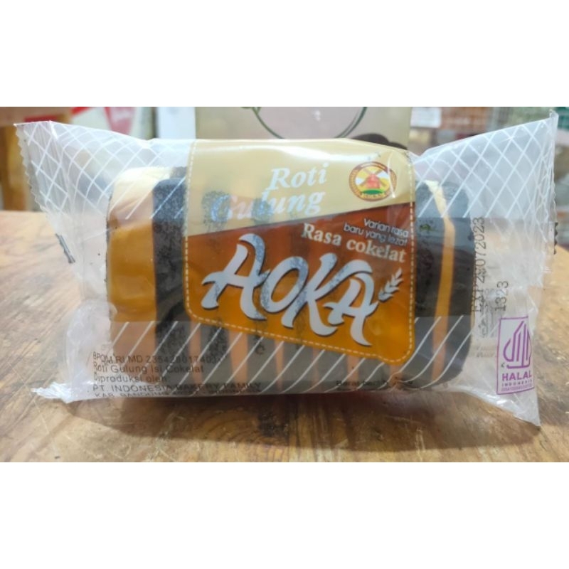 

TERMURAH! ROTI GULUNG AOKA rasa Coklat