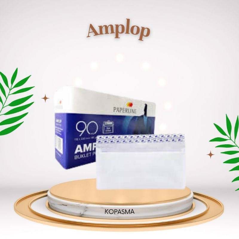 

(KOPASMA) Amplop Putih Polos Paperline Isi 100