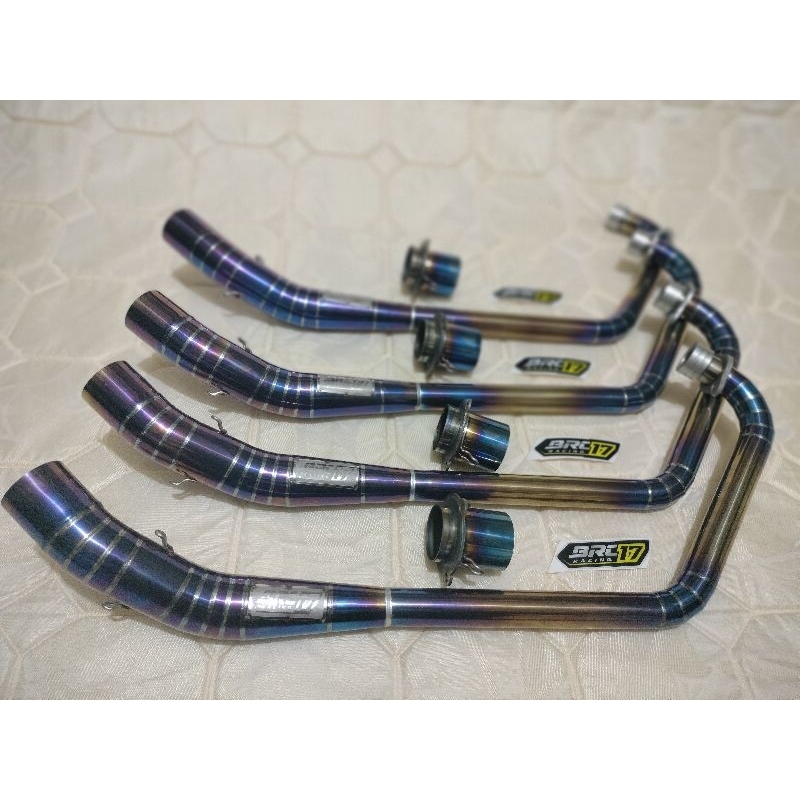 Leher cb150 R OLD non sambungan Original BRC17 pnp Slinser Fu & Racing LEHER BLUMON LEHER BLU GOLD L