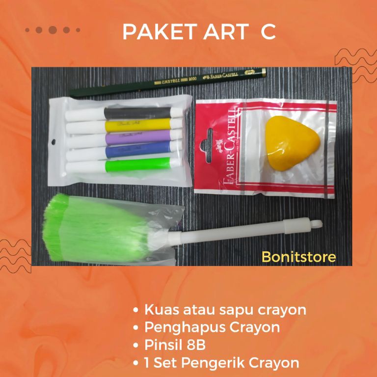 

KODE P83Z Pengerik Crayon Art Set C