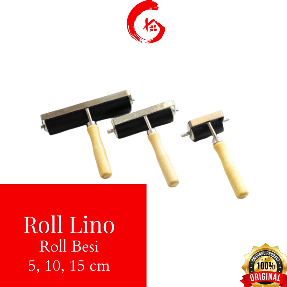 

KODE M85Y Brayer for Printmaking Roll Lino Rol Besi Perlengkapan Seni