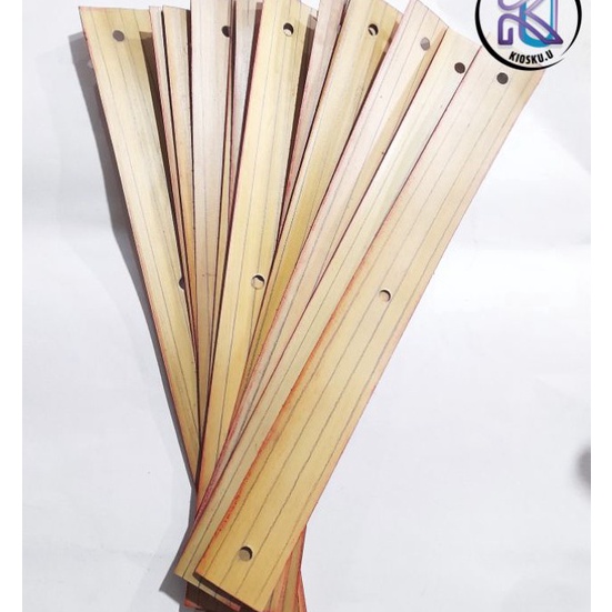 

KF7 Daun LontarLontar Nyurat Aksara BaliLontar Bali 3cm Isi Garis