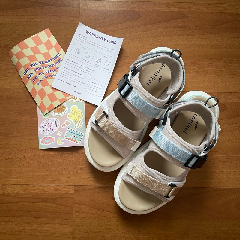 KRONIKEL Project Sepatu Sandal 2in1 Wanita - bisa dicopot jadi sendal saja ukuran 38