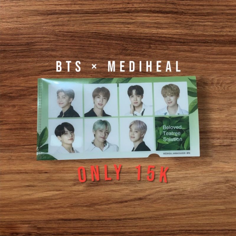 

BTS × MEDIHEAL Mini Folder Map