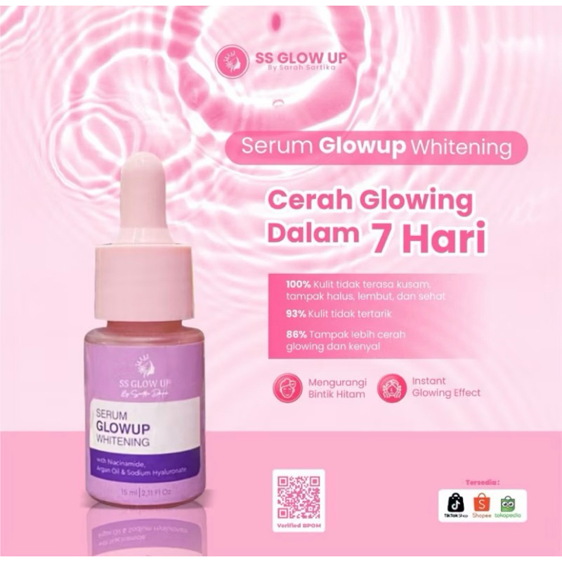 Serum Glow Up SS Glow Up by Sartika Diman Skincare