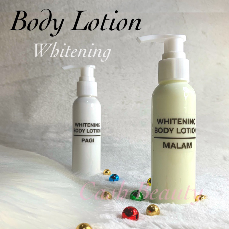 Whitening handbody lotion PAGI MALAM | body lotion pemutih racikan dokter