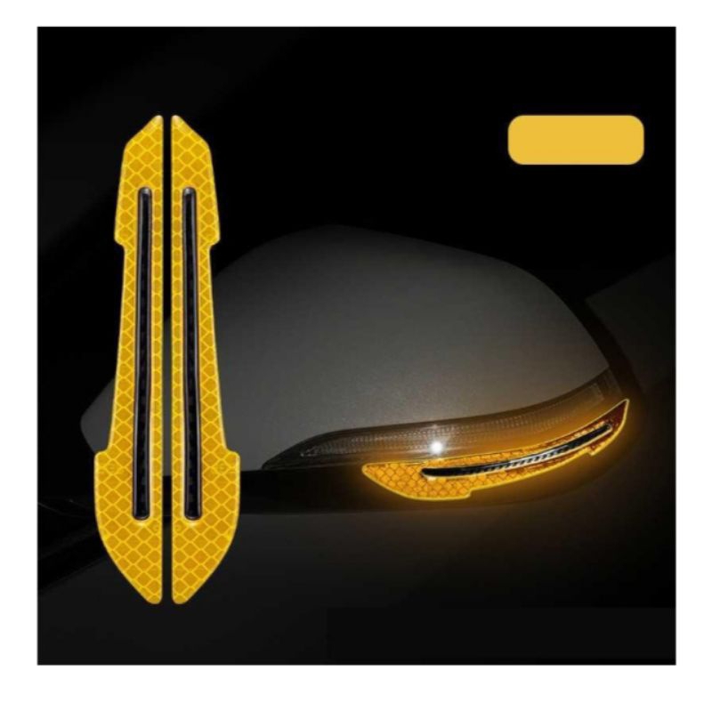 sticker stiker reflektor 3d spion mobil sticker mobil vareasi