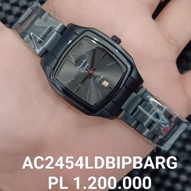 Alexandre Christie Wanita Kotak Ac 2454 Tali Rantai Original 100%