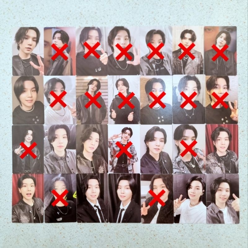 [Clearance] PC Photocard BTS Suga Agust D D-Day Original DVD Bluray