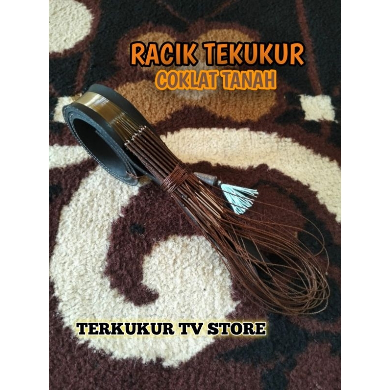 Racik / Jerat Tekukur (Warna Coklat Tanah)