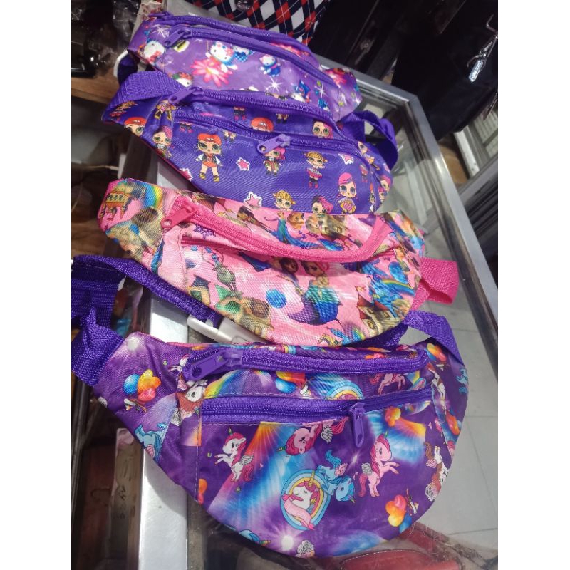 LilaBag Tas pinggang anak perempuan / waistbag anak cewek fashion lebaran 2025